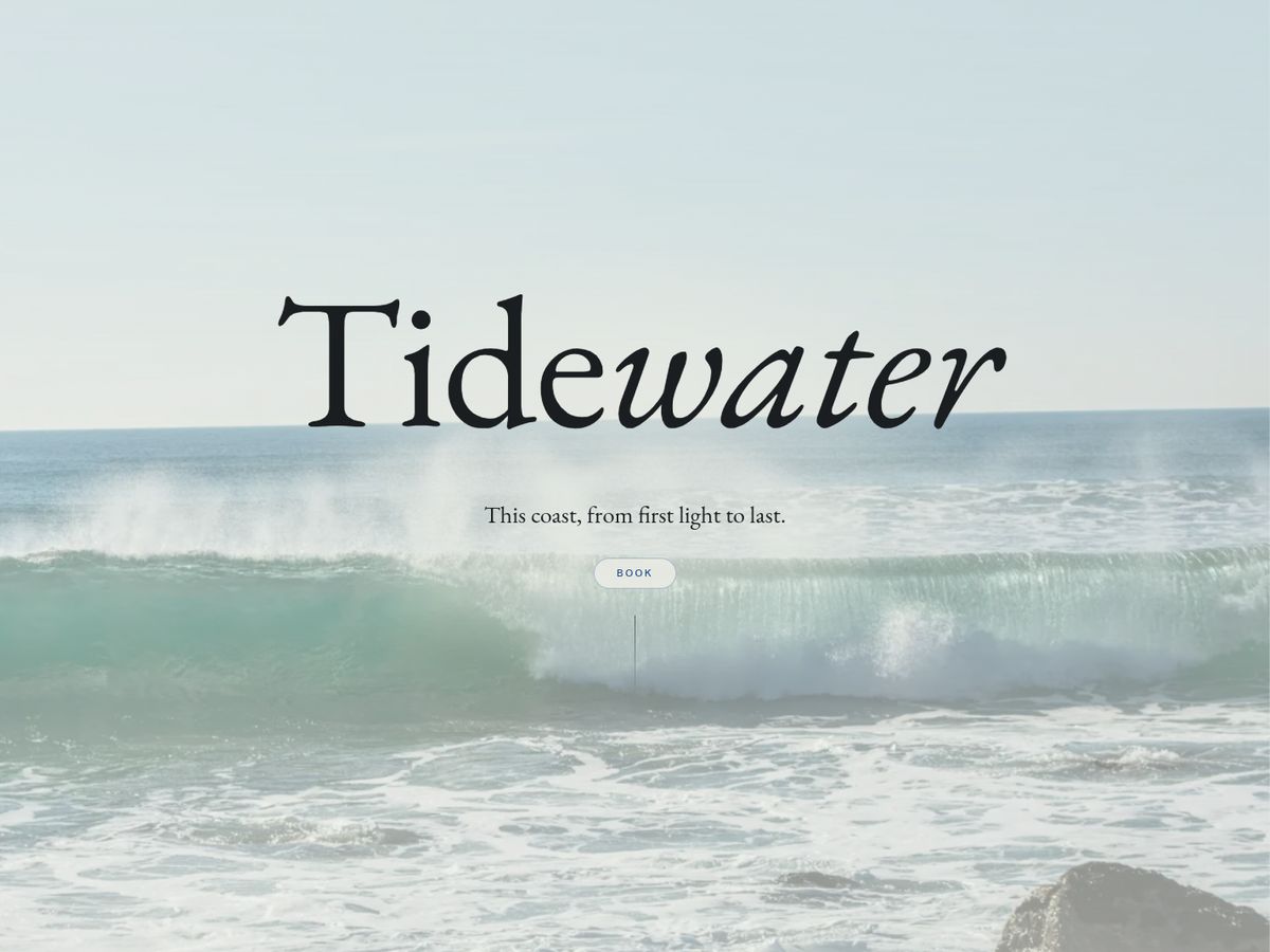 Tidewater demo website